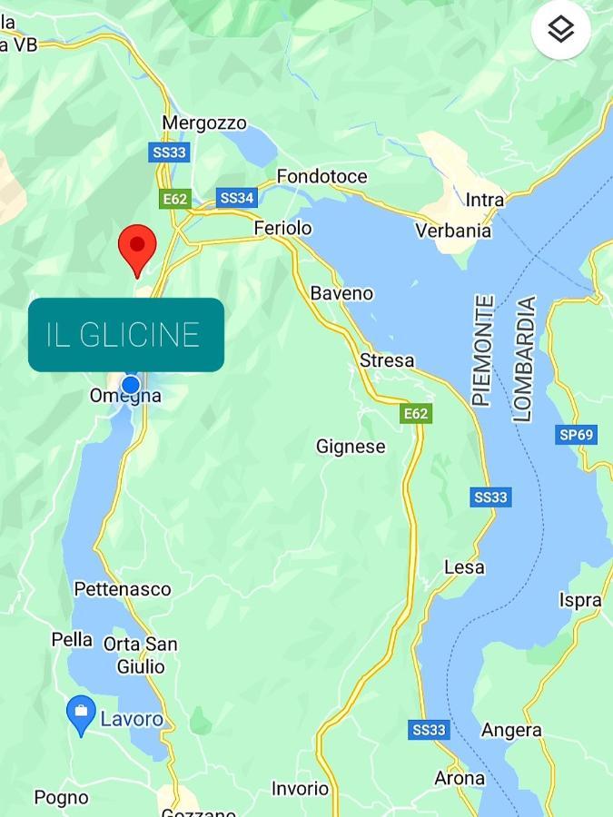 Casa Vacanza Il Glicine Casale Corte Cerro Exteriör bild